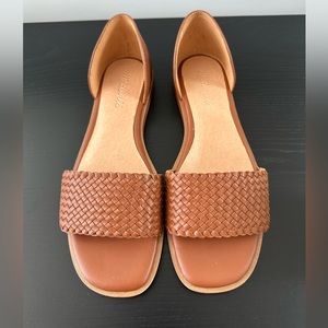 Madewell Nelda d’orsay flat, woven edition